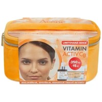 AVENE VITAMIN ACTIV Cg Vianočný balíček rozjasňujúce sérum 30 ml + rozjasňujúci krém 50 ml, kozmetická taštička,